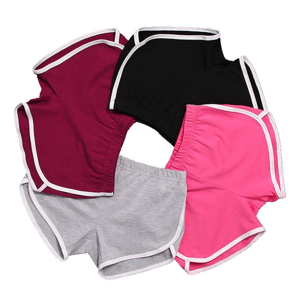 Wholesale- Hot Women Summer Casual Sexy Shorts Slim Famme Casual Loose Cotton Elastic Waist Short