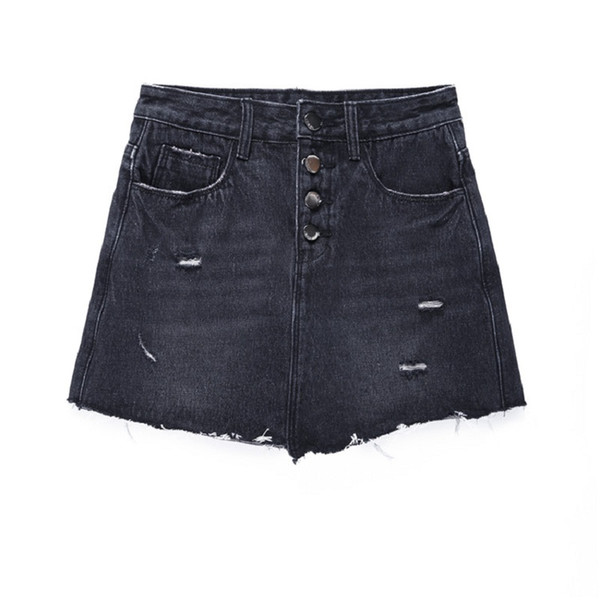 Plus Size Women Shorts Skirts High Waist Women Sexy Denim Skirt 5XL Summer Mnini Black Shorts Saias Faldas Jupe