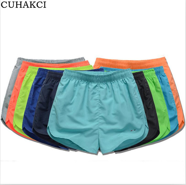 CUHAKCI New Summer Shorts for Women Thin Quick-Drying Elastic Waist Plus Size Shorts Female Loose Casual 10 Colors S-XXL