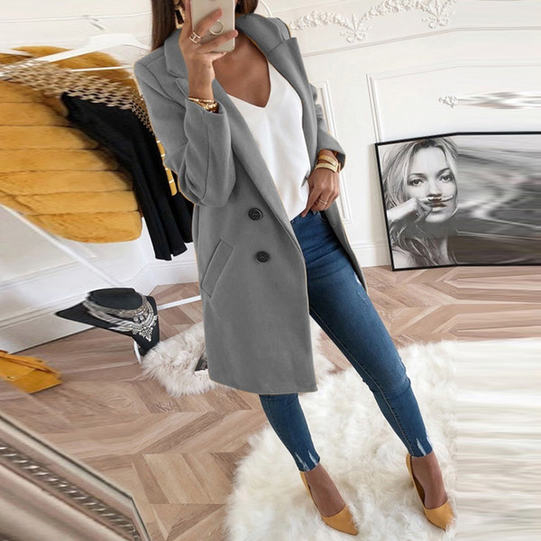 Autumn Winter Suit Blazer Women dames blazers Office blazer mujer Jackets Slim Casual Elegant Long Sleeve Outerwear