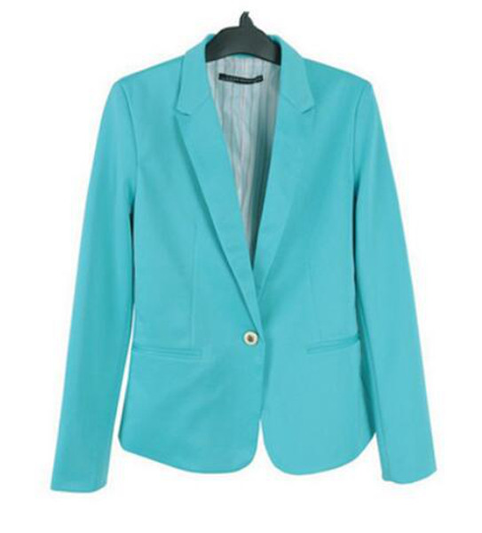 Women Korean version of the new boutique special personality trend temperament spring and autumn a button long sleeve suit jacket / XS-XL