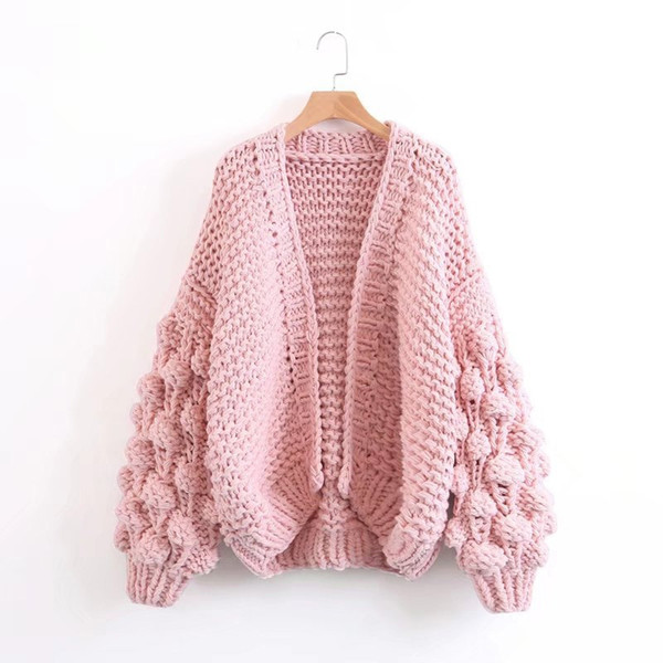 ZDFURS* Autumn Winter Knitted Cardigans Coat Women Fashion Long Sleeve Batwing Poncho Sweater Beautiful Womans Crochet Cardigan