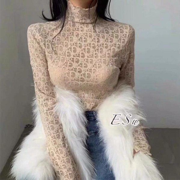 Lace leggings society girl web celebrity with a high collar temperament lace leggings unlined upper garment