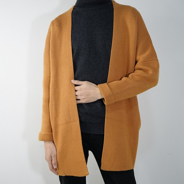 Europe autumn winter fashion style oversize loose comfortable leisure coat