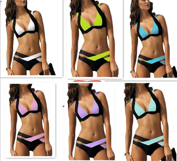 Brand New Sexy Women Bikini Set Swimwear Bandage Monokini Push Up Padded Swimsuit Bathing Beachwear Charm