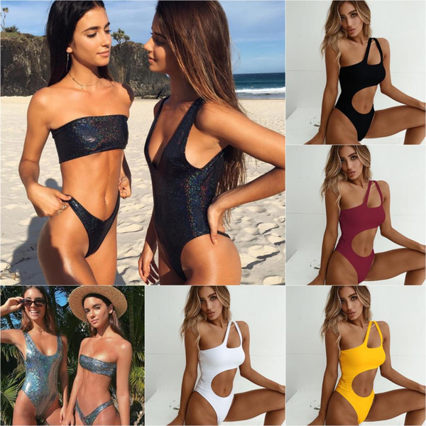 Bikini Bikinis Women Sexy Swimsuit Brazilian Bikini Set Biquini Sequins Shiny Bathing Suit Swimwear biquini Maillot De Bain