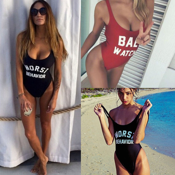 Wholesale Sexy Women One Piece Bikini Monokini Swimsuit Beach Sports Women Clothing Bodysuit Swimwear Maillot De Bain Trajes De Baño