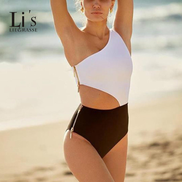 Lis Liegrasse One Piece Swimsuit High Quality Women's Swimming Suit with High Waist Swimsuit Female Women Swimwear Wholesale