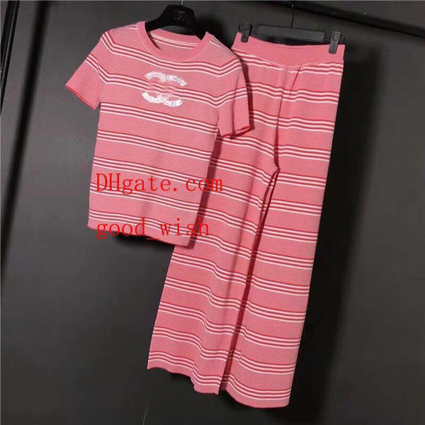 Fashion Women Tracksuit Summer Comfortable Sportswear Letter Printed T-shirt Pencil Pants Set Girls Jogging Sport Suit Outfits kp-pa4