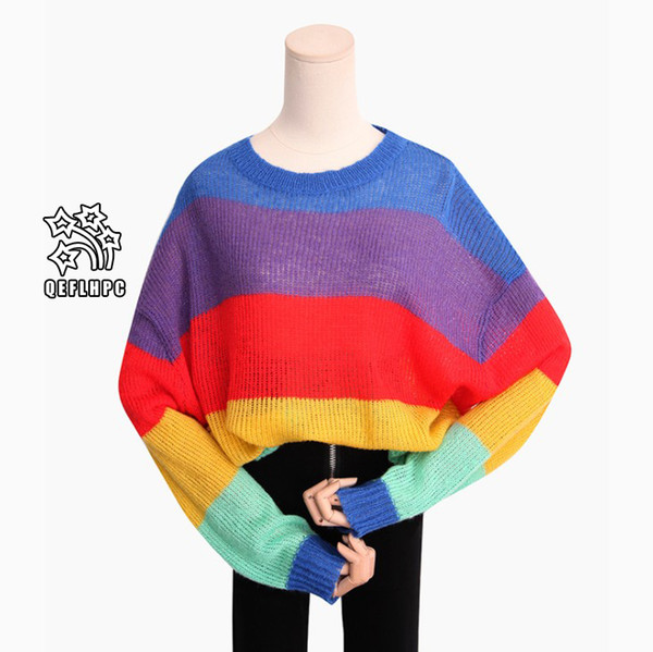 Fashion casual ladies blouse Round collar Knitted sweater Winter Spring Keep warm Women Sweaters Long Sleeve Crew Neck Women Knits &Tees A24