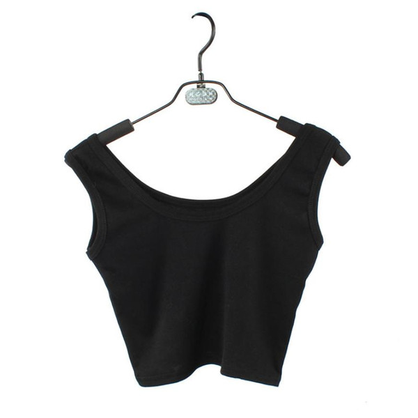 2018 Women Tight Bralette Crop Top Skinny O-Neck Short Vest Bustier Bra Tank Tops Blouse Camisole Lingerie Mar12