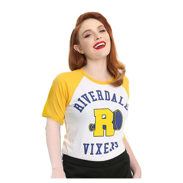 Riverdale T-Shirt Women Comfortable Harajuku Kawaii Funny O neck Girl T Shirt Female Streetwear Cust
10000
om Casual T-shirt