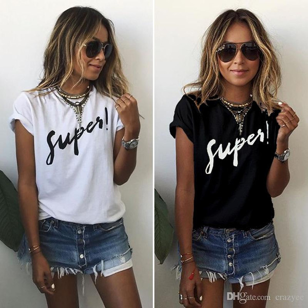 PLUS SIZE S-5XL New Fashion Casual Women T-shirts Plus Size Sleeveless Summer Rock Punk Style Letter Loose Female T-shirt Black White Tops