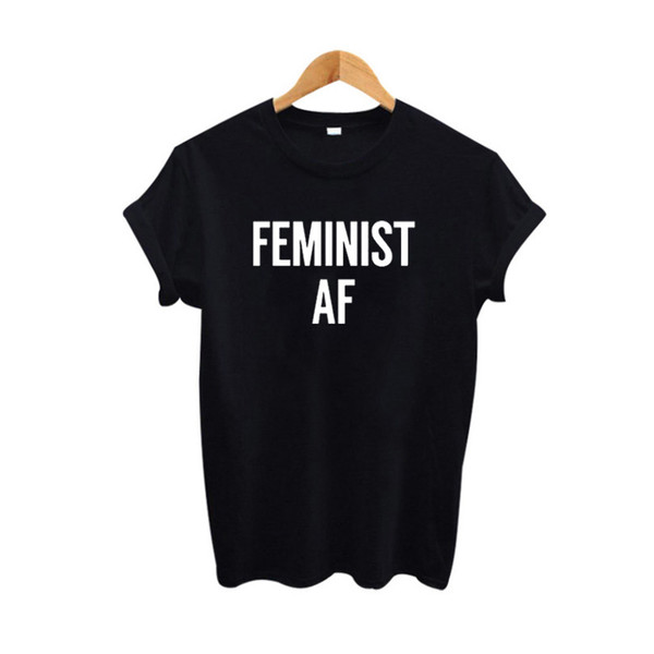 Wholesale-Feminist harajuku Slogan T Shirt Women Cotton Casual Funny T-Shirt Summer For Lady Top Tee Hipster Tumblr