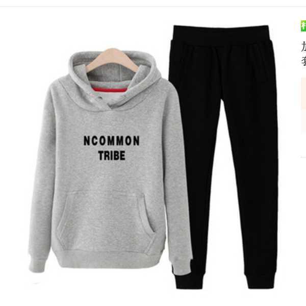 Fashion Print Women Hooded Tracksuits long sleeve Tops + Long Pants Two Piece Set Hoodies Outfits Sportswear Sweatsuits New Arrival