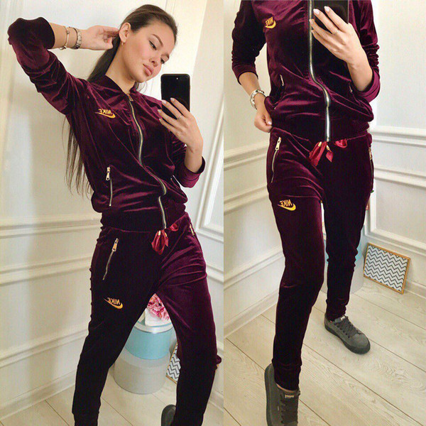 Designer Tracksuit women Luxury Sweat Suits Autumn Brand womens Tracksuits Jogger Suits Jacket + Pants Sets Sporting Suit Print men cotton