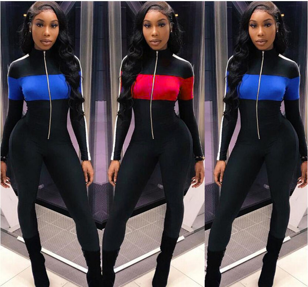 Zipper sexy soft Suit Set 2019 Women Tracksuit Two-piece Sport Style Outfit Jogging Sweatshirt Fitness Lounge Sportwear