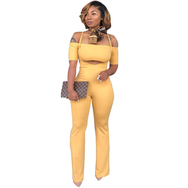 Slash neck 2 Piece Clothing Set Women Short Sleeve Crop Top And Pants Suit ladies Sexy Leisure Two Piece Bodycon Tracksuit