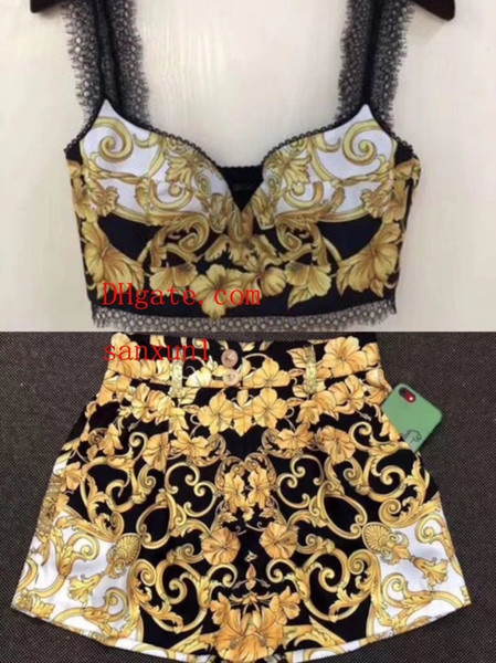 women clothes two-piece set Fashion Arrival lace tops and long skirts and shorts sexy elegant set