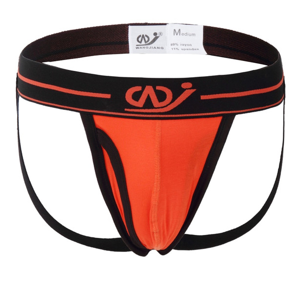 Wholesale-mens jockstrap underwear g string thongs Jock strap for man sexy new thongs modal penis pouch gay wear brand bikini jocks