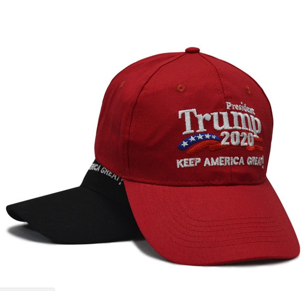 Five Stars Trump Keep America Great Campaign Hat Large Embrodiery