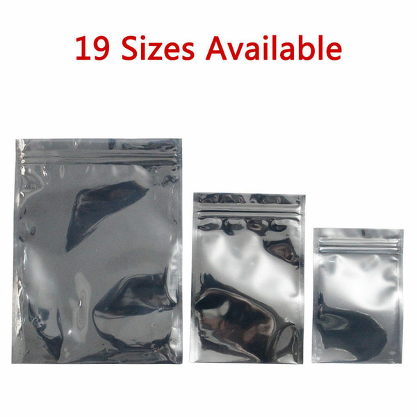 ESD Anti-Static Shielding Bag Translucent Zip Lock Resealable Bags US