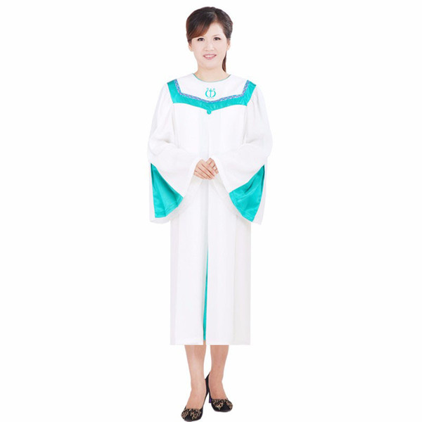 Christian Church choir singing clothing apparel women's Christian high quality robe costumes European and USA church garment