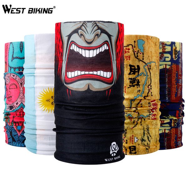 Cycling Breathable Magic Mask Windproof UV Protection Seamless Headband Bandanas Scarf Outdoor Sports Bicycle Masks