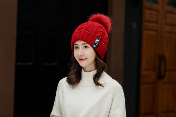 Designer Hats Woman Caps B brand Hats Lady's Knitting Hat Japan Style Women's Hat Scarf Suit