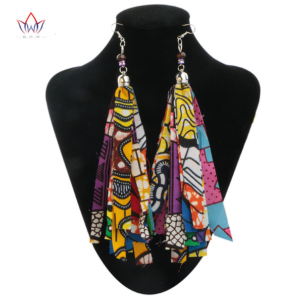 new fashion African Accessories for Women Bohemia Style Women earrings African cotton fabrics earrings For Gift WYB29