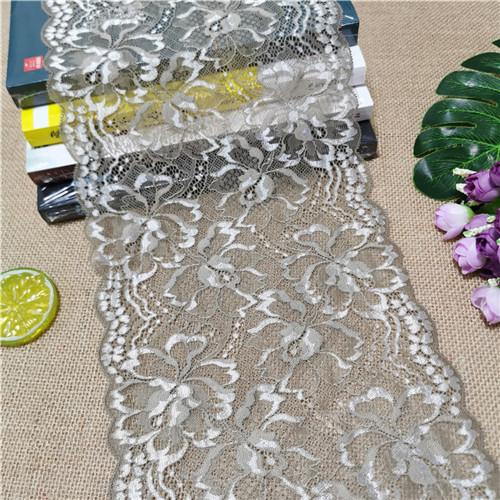 1 Meters E2251 Width 20CM New Arrival Lace Trim elastic fabric ribbon DIY Crafts Sewing Suppies Decoration Accessories For Garments Elastic