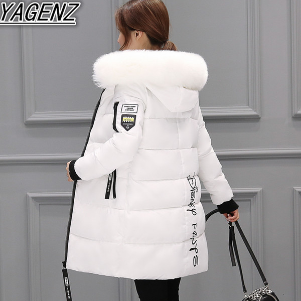 Winter Jackets For Women 2019 Fashion Winter Jackets Coat Lady High-end Down Cotton Jackets Women Warm Cotton Coat Women clothes Y191007