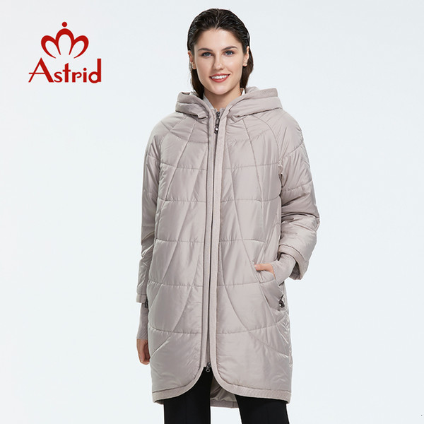 Astrid new arrival down jacket outerwear high quality mid-length fashion slim style Winter coat women AM-2075 Y190926