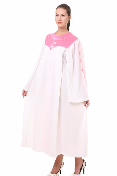 Christian costumes for adults psalm robes long church clothing for adults black friday white robe Pink white Nun sing wear