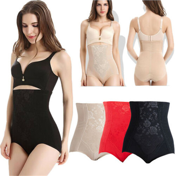 M-2XL High Waist Butt Lifter Briefs Women Panty Waist Trainer Firm Plus Size Body Shaper Control Slim Shapewear XXL XL Underwear