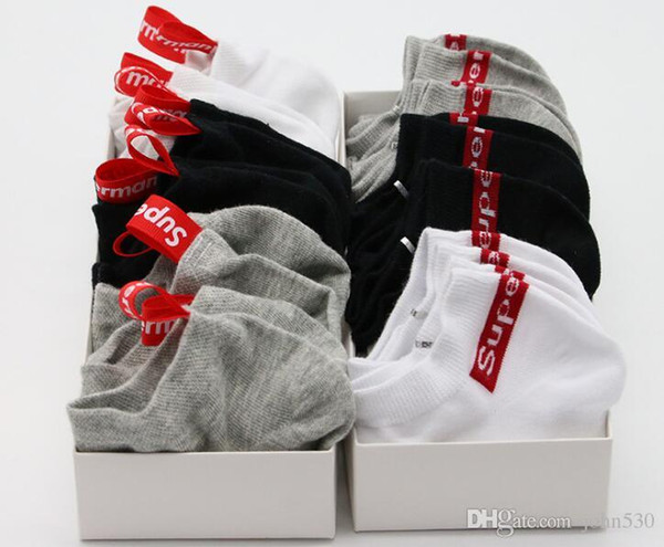 Men Women Stockings Socks Vetements Letters Knitted Cotton Shoe Hosiery Unisex Mid-calf short Socks Good Elastic H001