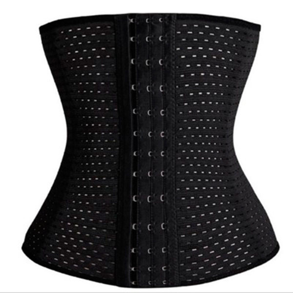 Good Quality Nylon Black Bodysuit Women Waist Trainer Tummy Slimmer Shapewear Training Corsets Cincher Body Shaper Bustier