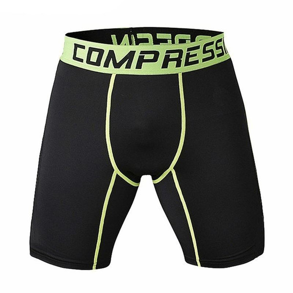 New Running Sport Mens Basketball Tight Compression Shorts Gym Fitness Clothing Training Wicking Short Pants Homme Men