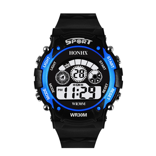 Mens Digital Sport Watch, Military Waterproof Watches Fashion Army Electronic Casual Wristwatch with Luminous Calendar Stopwatch