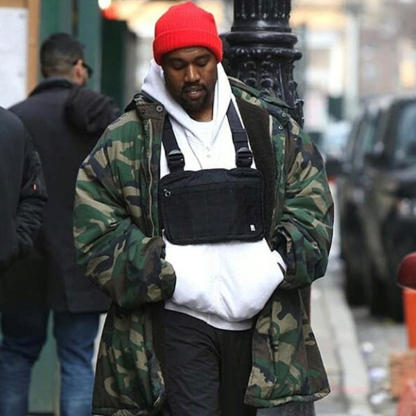 ALYX Kanye West Street Hip Hop Chest Bag Tactical Cross Body Practical Backpack Men Women Tide Fashion Casual Small Bag HFLSBB036