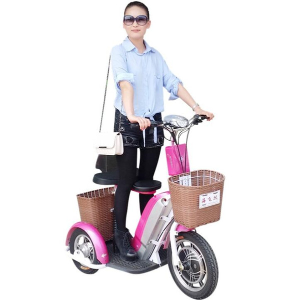 New mini front drive adult ladies leisure travel electric car export electric tricycle wholesale The highest design speed is 30km/h