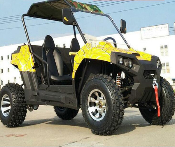 New 200CC off-road farmer car Four-wheel steering wheel adult beach car scenic area rental off-road farmer car