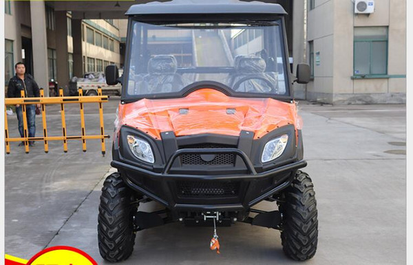 Large displacement 800CC four-wheel drive off-road farmer car Steering wheel gasoline double-cylinder adult four-wheeled ATV utv