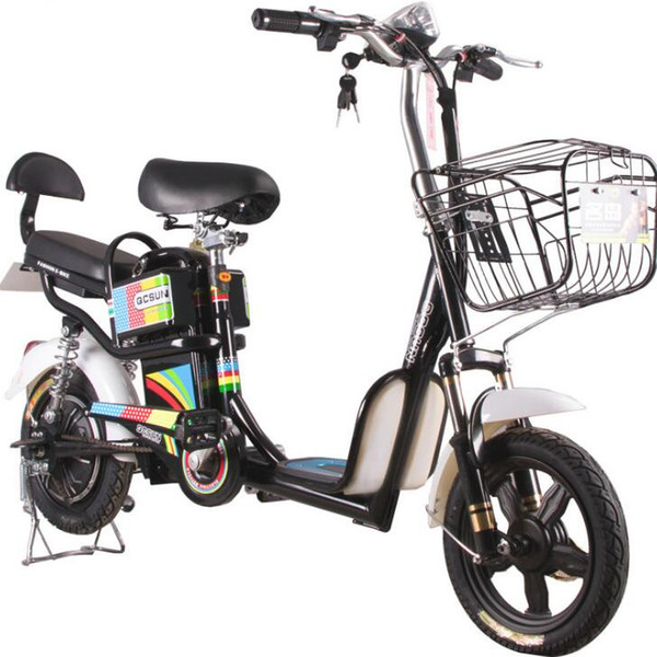 Electric bicycle adult two-wheel electric vehicle new national standard travel electric single mini ladies battery car elegant