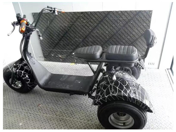 Electric tricycle home three-wheel battery Scooter battery detachable Motor power 1000(w) Maximum speed 50 (km/h)