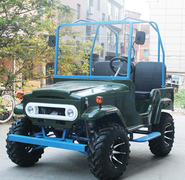 New electric snow kart four-wheel off-road motorcycle assault beach farmer car Overall dimensions 2600* 1400* 1900 (mm)