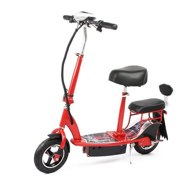 Folding electric car adult electric scooter double step small mini can be parent-child battery car factory direct