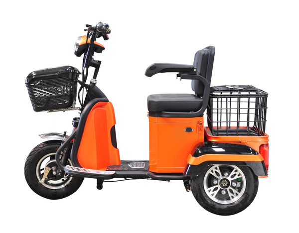 Storage Battery Power Supply and 31-60 km Range per Power Electrical Tricycle