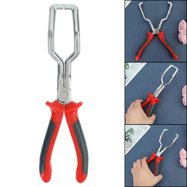 1Pc Fuel Line Petrol Clip Pipe Hose Release Disconnect Removal Pliers Tool New Red Color 22cm