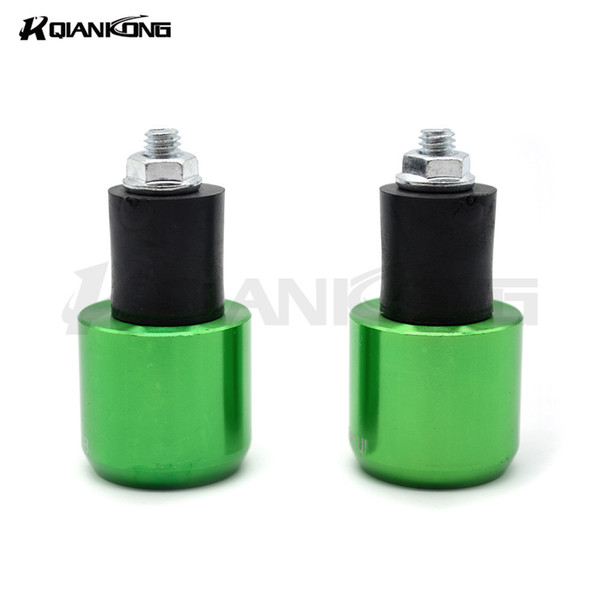 CNC Universal Motorcycle Hand Bar Ends Handlebar Grips Ends For ZX6R 2005 2006 2007 2008 2009 2010 2011 2012